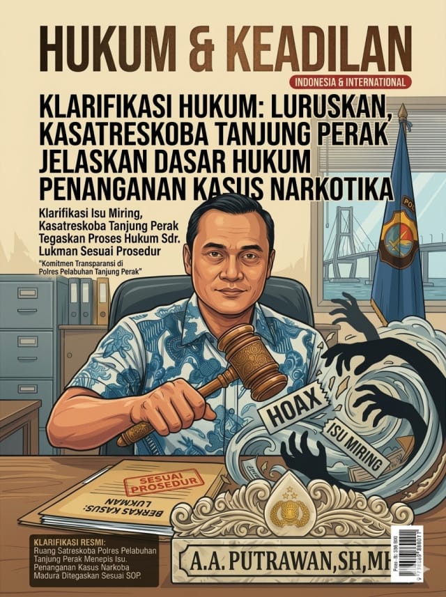 Luruskan Disinformasi, Kasatreskoba Tanjung Perak Jelaskan Dasar Hukum Penanganan Kasus Narkotika